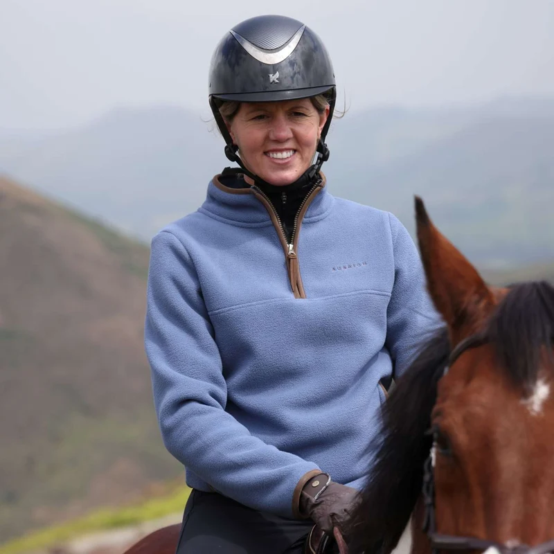 Aubrion by Shires Pull Original Fleece Bleu