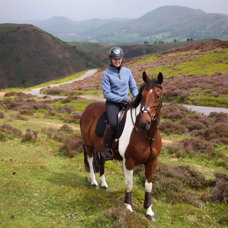 Aubrion by Shires Pull Original Fleece Bleu