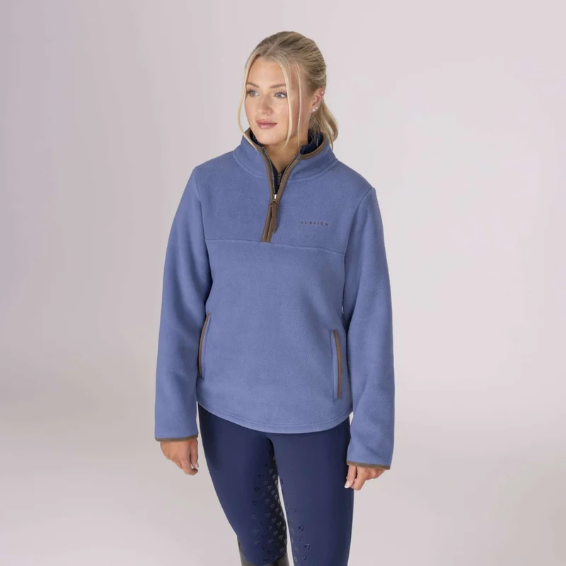 Aubrion by Shires Pull Original Fleece Bleu