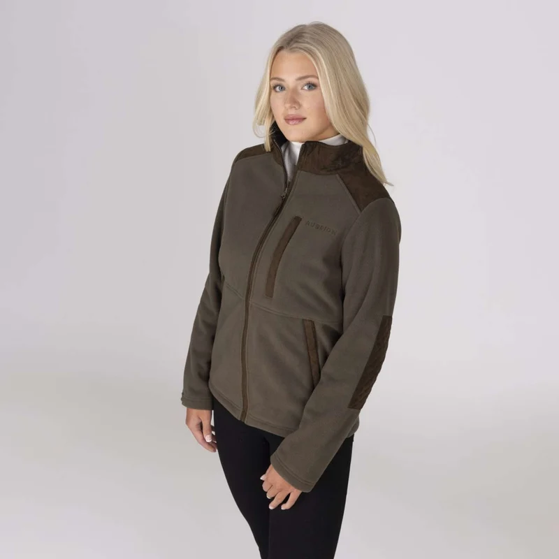 Aubrion by Shires Veste Heritage Fleece Olive foncé