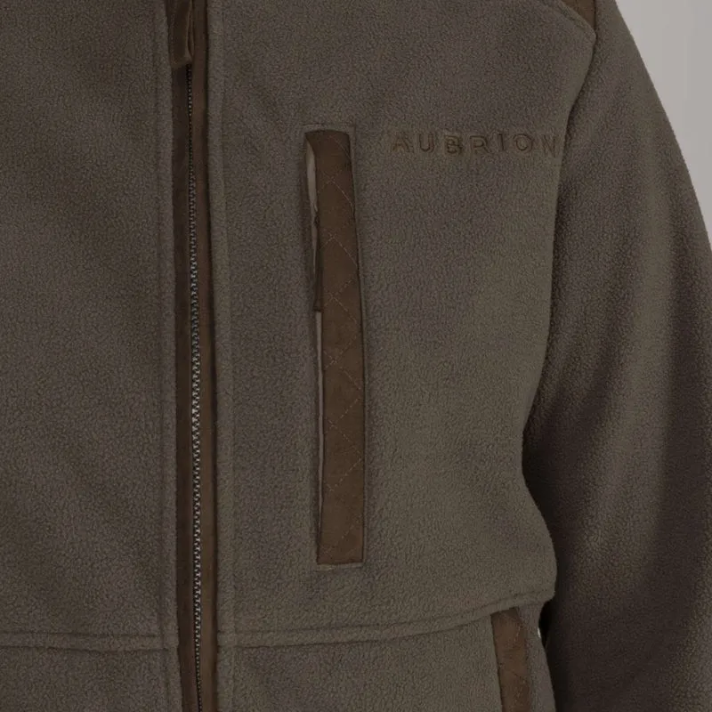 Aubrion by Shires Veste Heritage Fleece Olive foncé