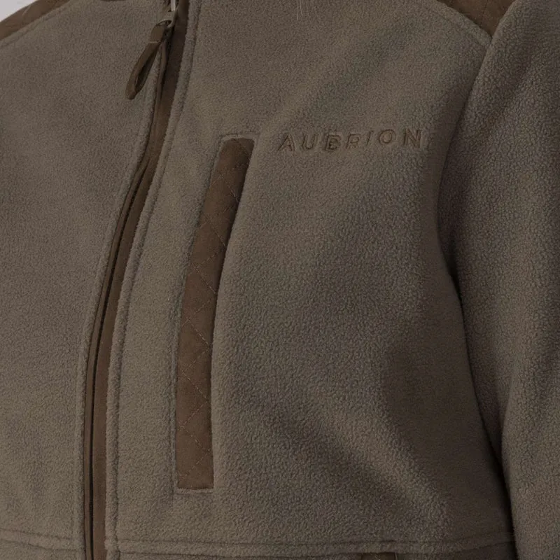 Aubrion by Shires Veste Heritage Fleece Olive foncé