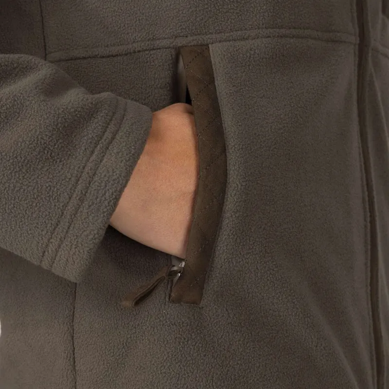 Aubrion by Shires Veste Heritage Fleece Olive foncé