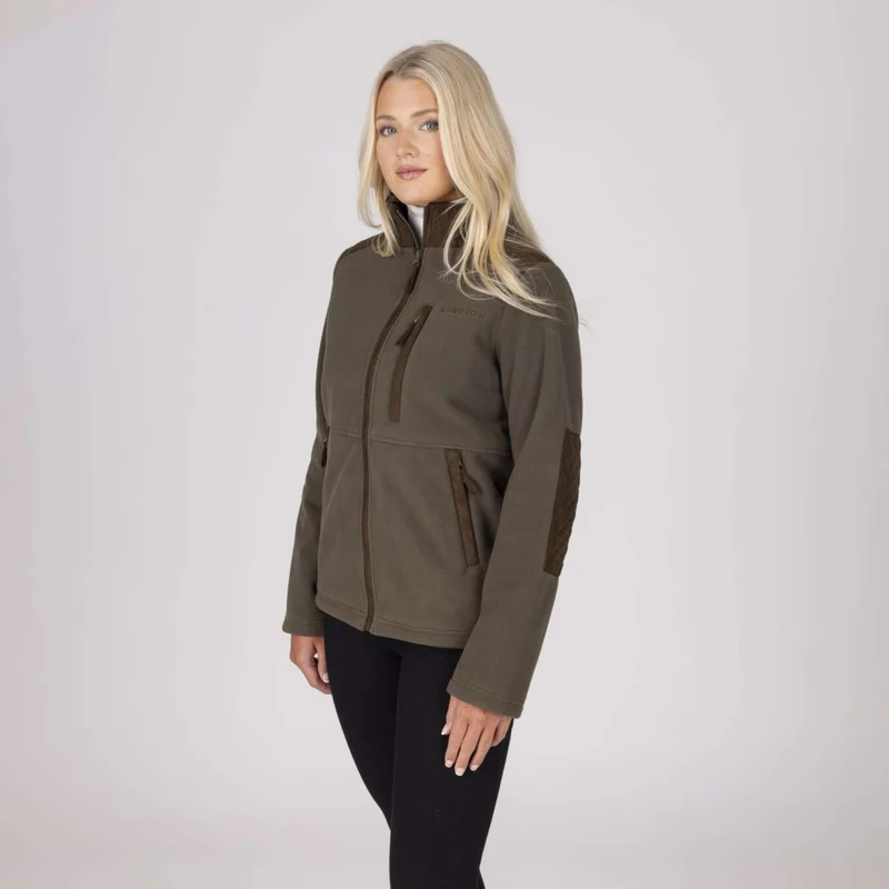Aubrion by Shires Veste Heritage Fleece Olive foncé