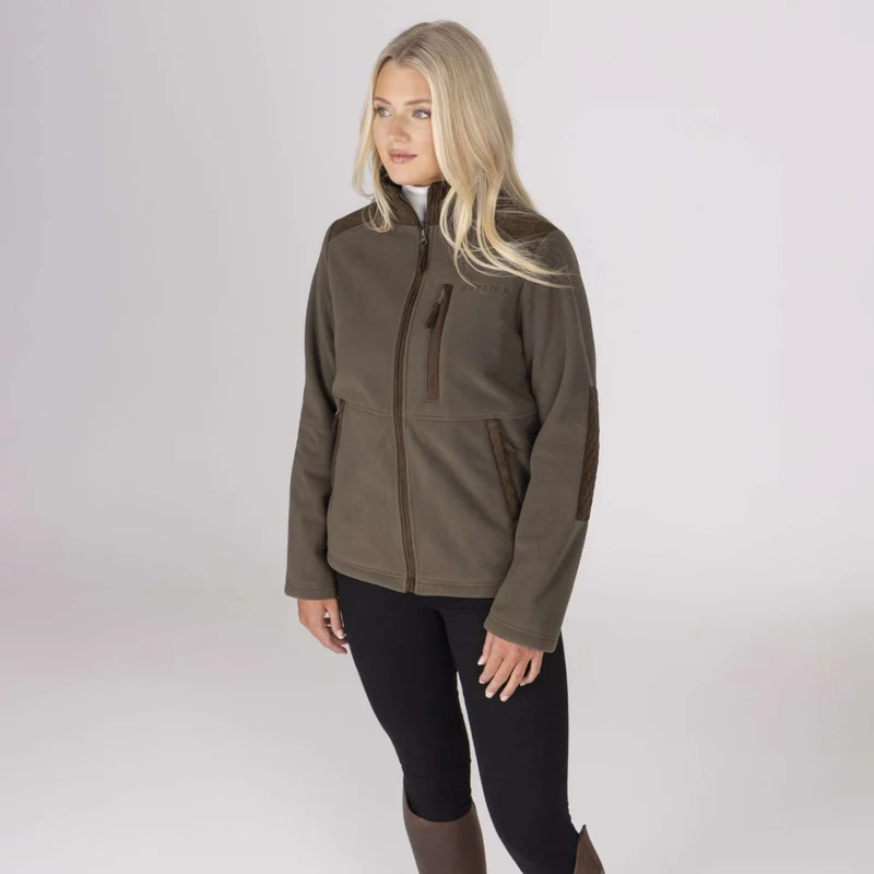 Aubrion by Shires Veste Heritage Fleece Olive foncé