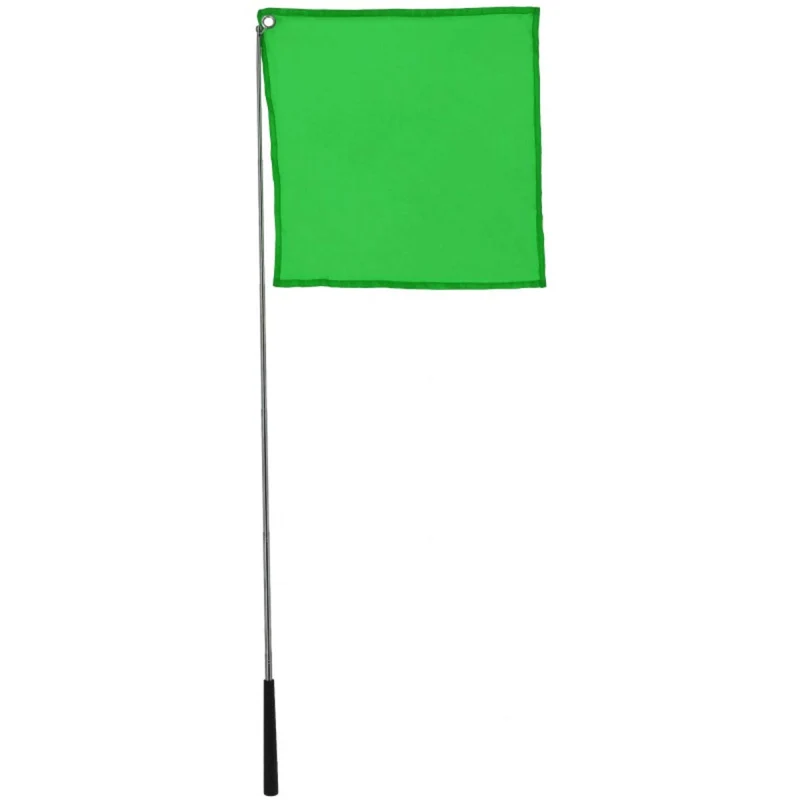 Hippotonic Bâton d'entraînement Ethologisch avec drapeau Vert