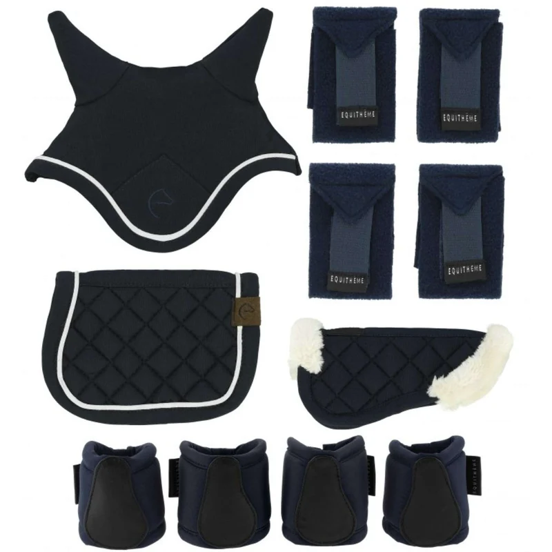 EQUITHÈME Pony Academy Kit d'accessoires Mini Marin
