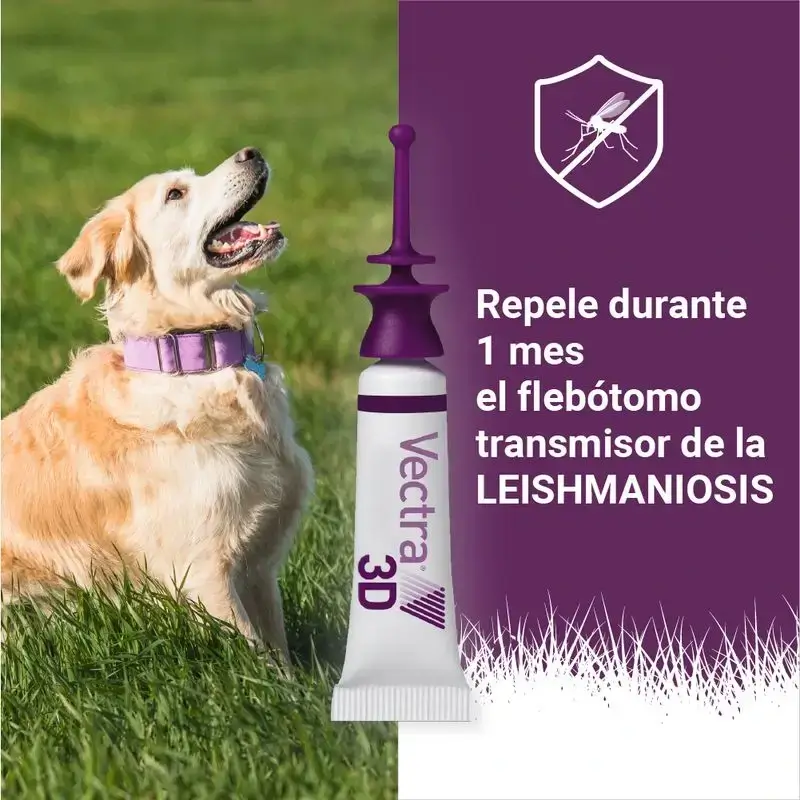 Vectra 3D Dog 1,5-4 Kg, Pack 2 x 3 Pipettes