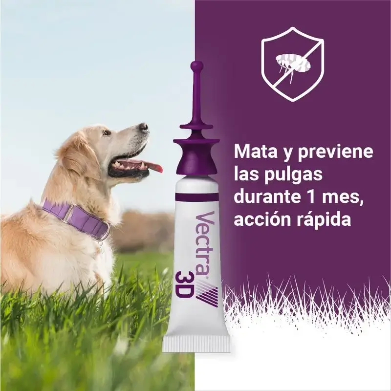 Vectra 3D Dog 1,5-4 Kg, Pack 2 x 3 Pipettes