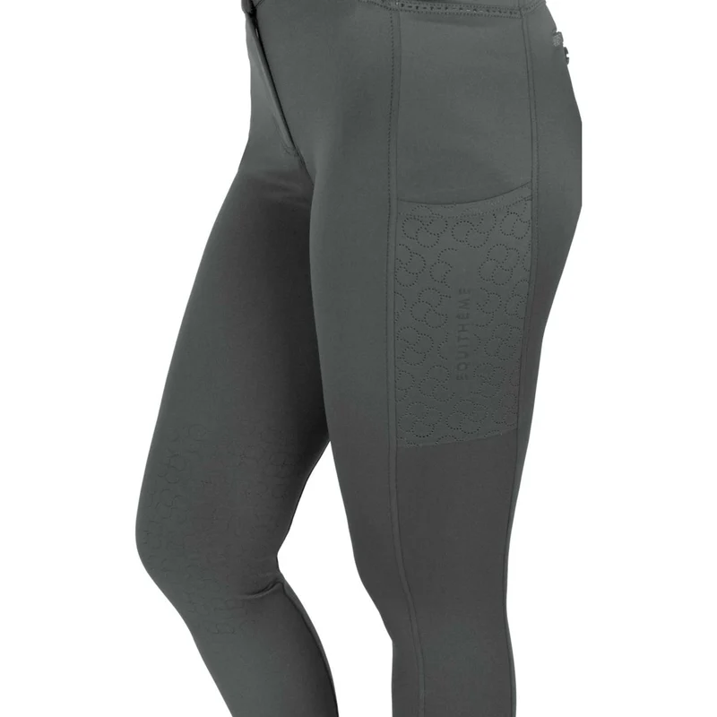 EQUITHÈME Pantalon d'Équitation Capucine Knee Grip Vert