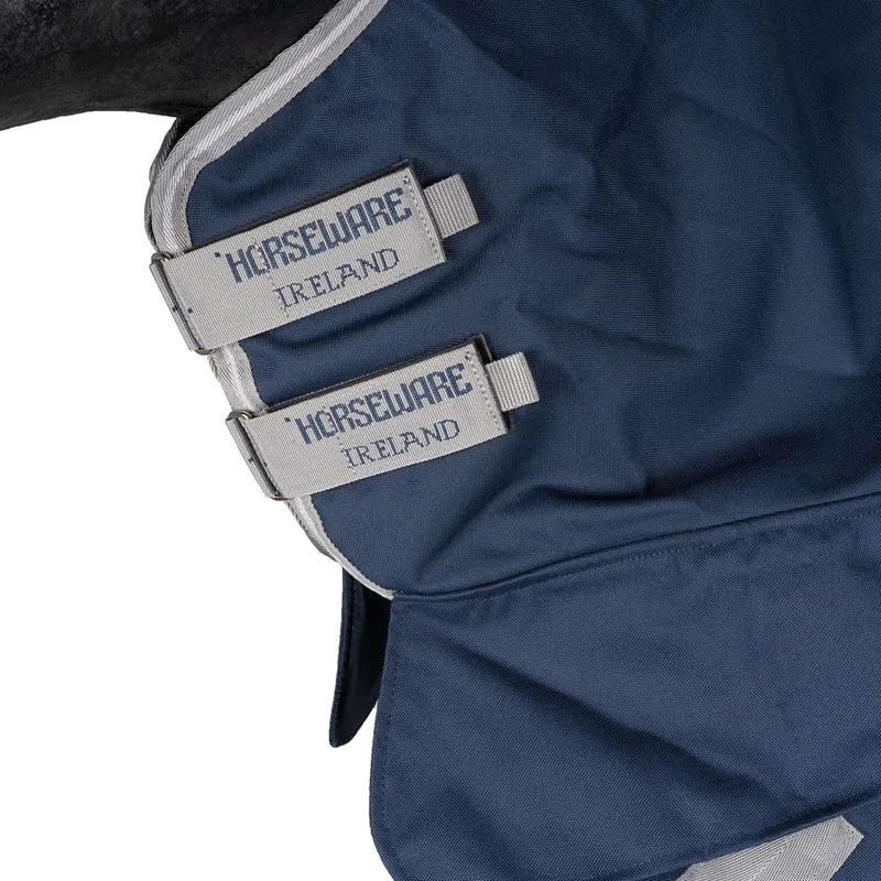 Amigo Turnout Rug Integrated 1200D 150g Navy/Titanium Grey/Silver