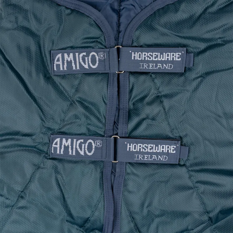 Amigo Couvre-Cou Ripstip Insulator Stable 100g Dynasty Green/Navy/Silver