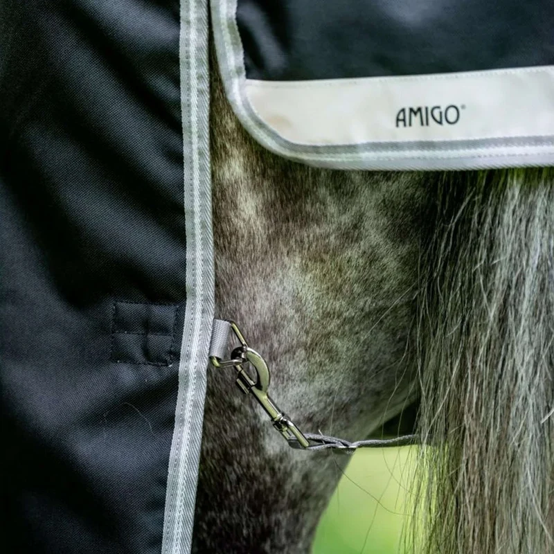 Amigo Bravo 12 Plus Turnout Heavy 400g Black/Titanium Grey