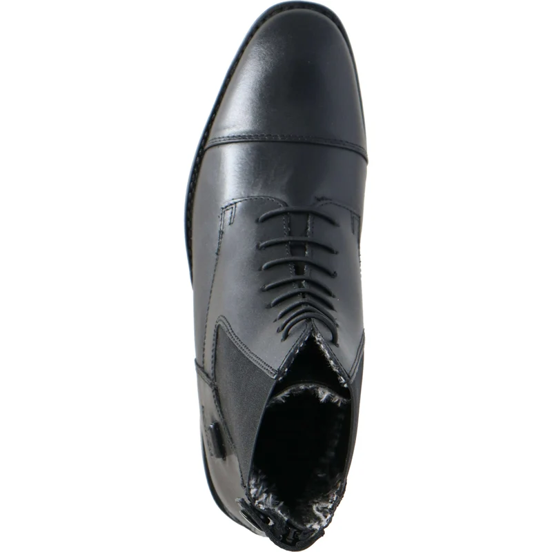 Norton Jodhpurs Lacets Fourré Noir