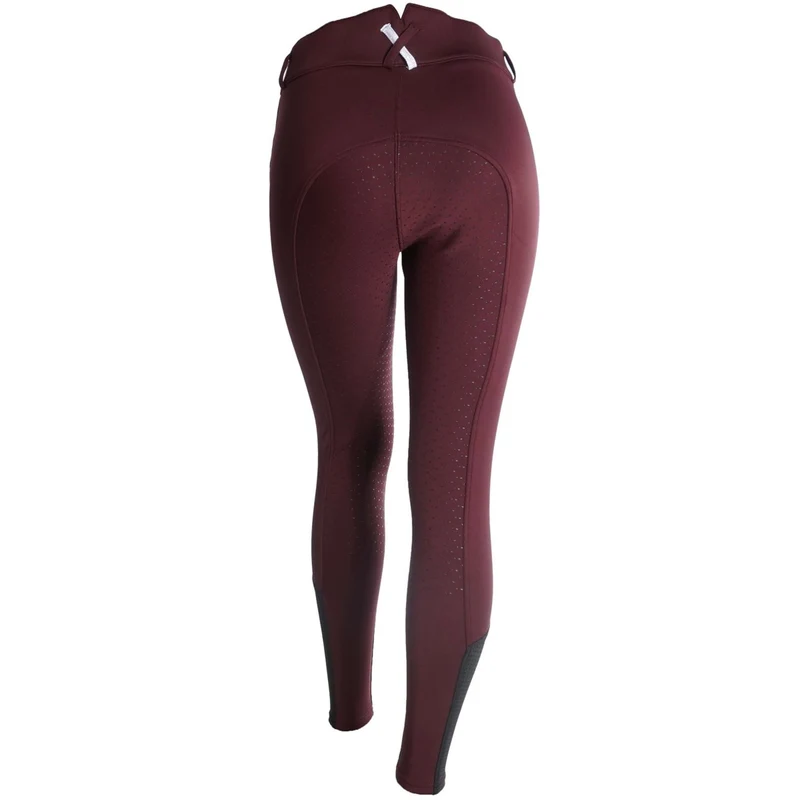 EQUITHÈME Pantalon d'Équitation Claudine Bordeaux