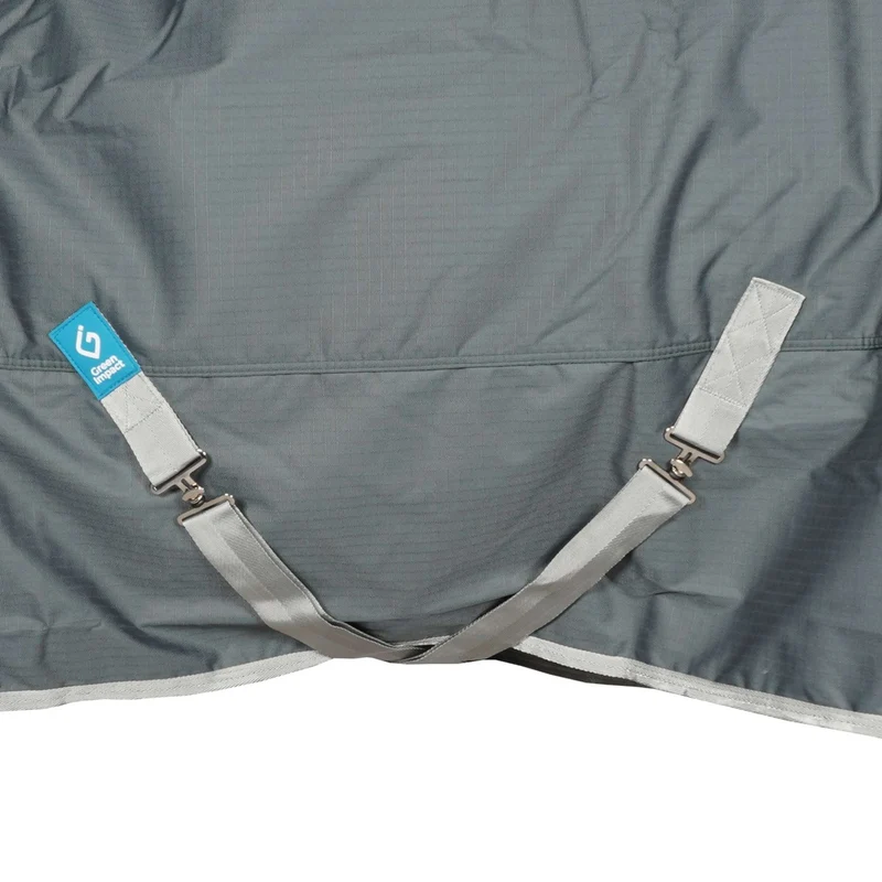 EQUITHÈME Couverture d'Extérieur Tyrex 600D 150g Recyclé Vert