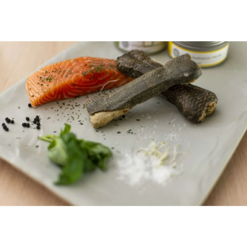 Braaaf Fish Snack Peau de Saumon Pressée