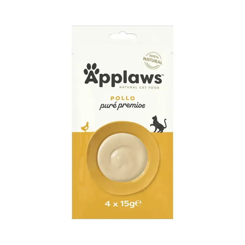 Applaws Cat Pure Chicken Snack Packet, 10x4x15 g
