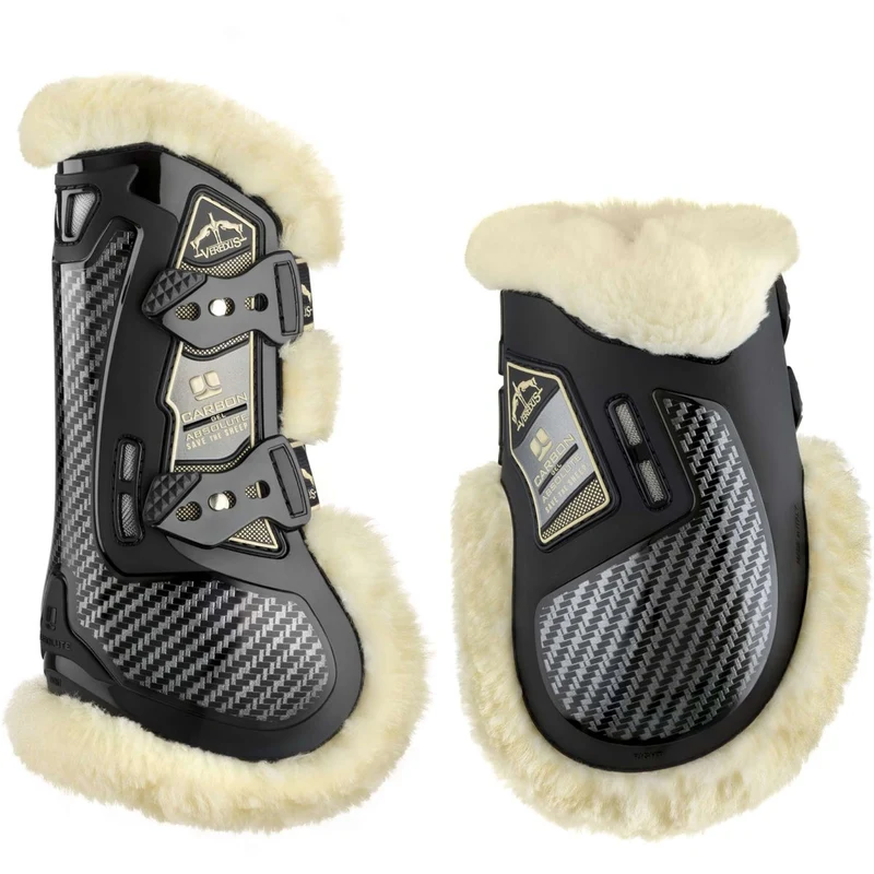 Veredus Protèges-Tendons Carbon Gel Absolute Save the Sheep Front Noir