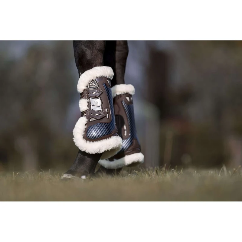 Veredus Protèges-Tendons Carbon Gel Absolute Save the Sheep Front Marron