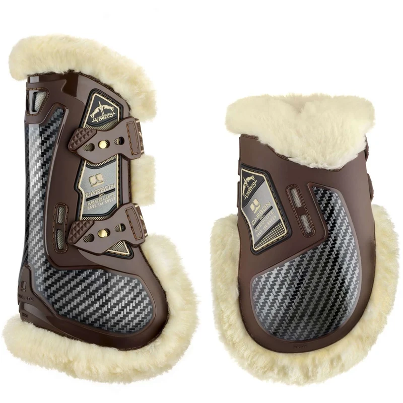 Veredus Protèges-Tendons Carbon Gel Absolute Save the Sheep Front Marron