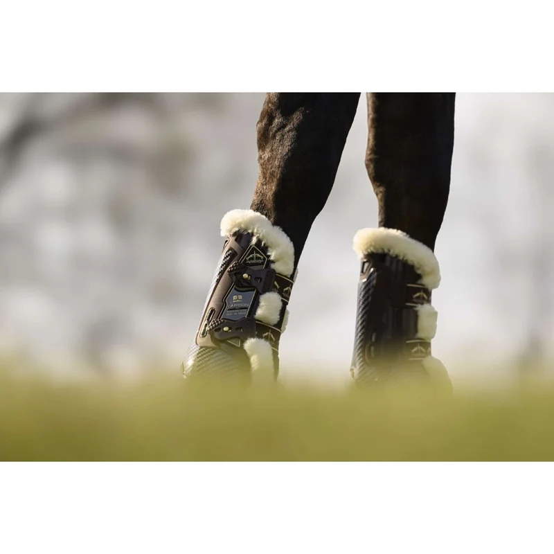 Veredus Protèges-Tendons Carbon Gel Absolute Save the Sheep Front Marron