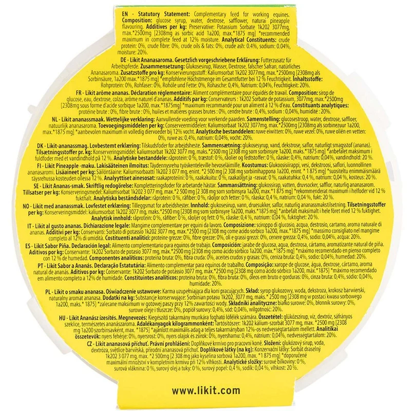 Likit Lickstone Round Pineapple