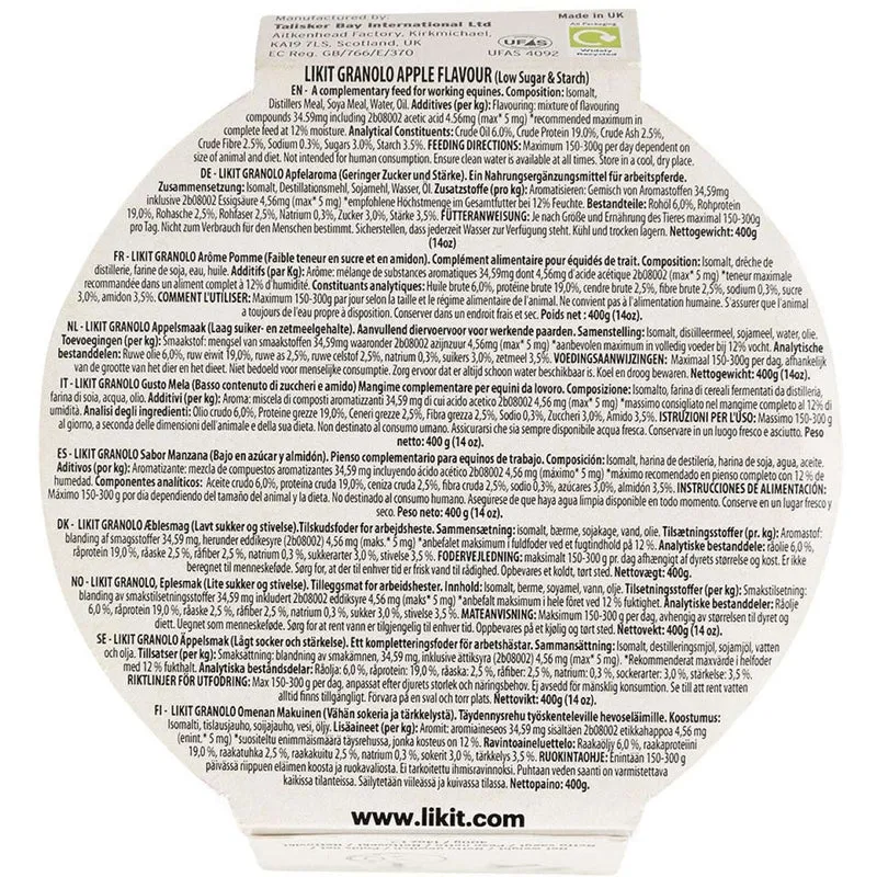 Likit Lickstone Round GranoLo Apple