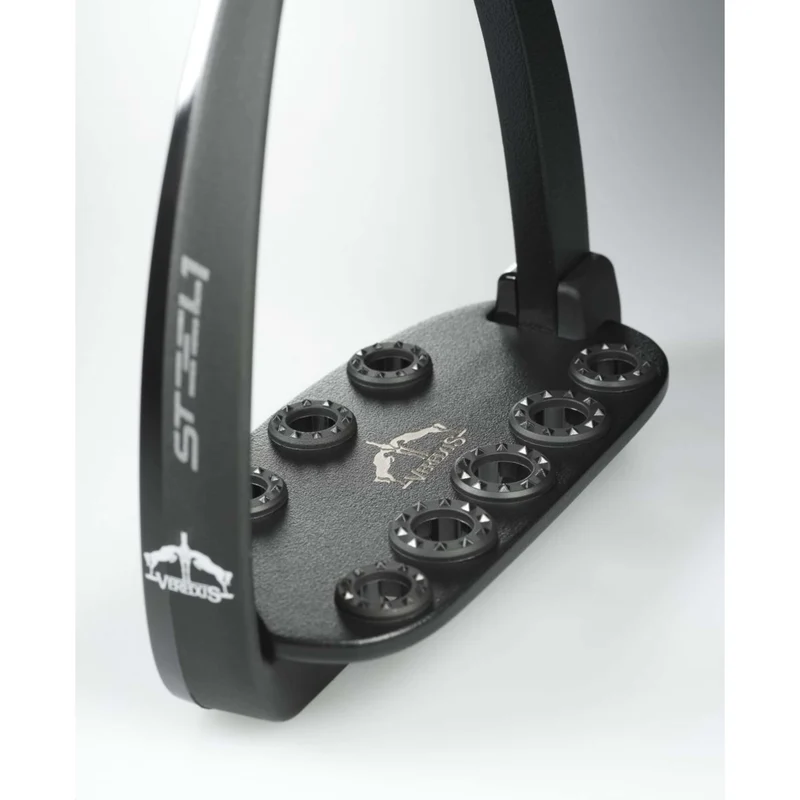 Veredus Étriers Steel1 Dark Noir