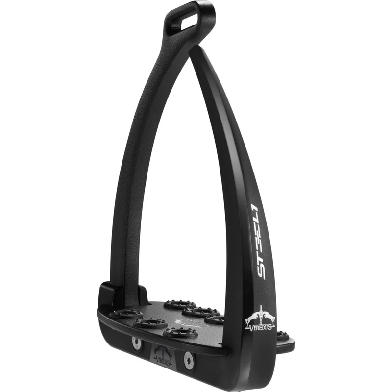 Veredus Étriers Steel1 Dark Noir