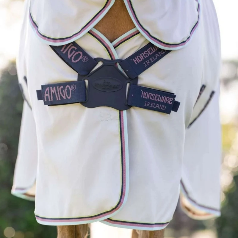 Amigo Ripstop Hoody Pony Argent/Lime/Marine/Rose/Bleu