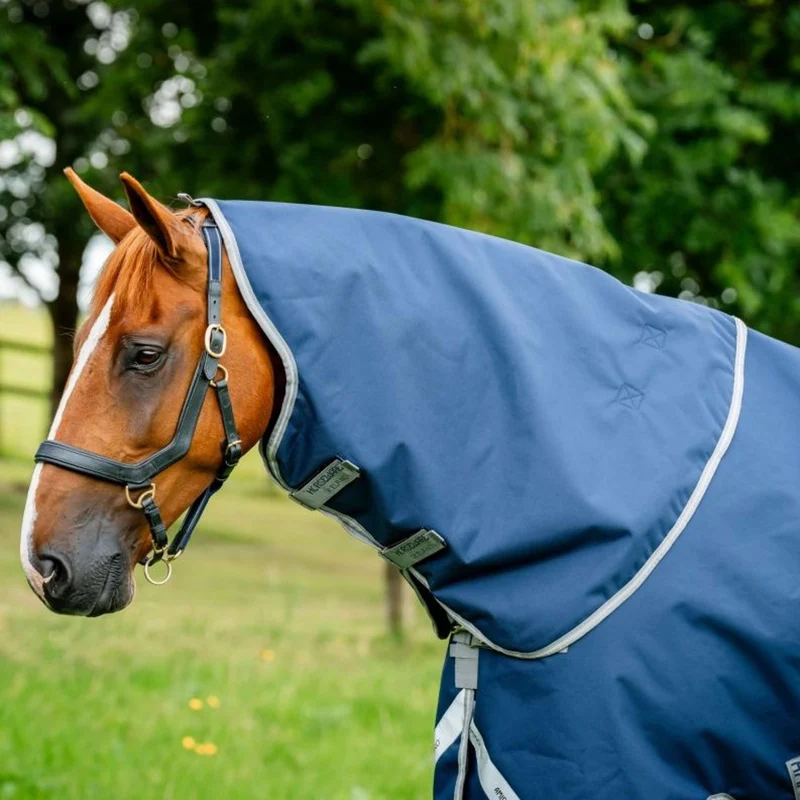 Amigo Couvre-Cou Bravo 1200D 150g Navy/Titanium Grey