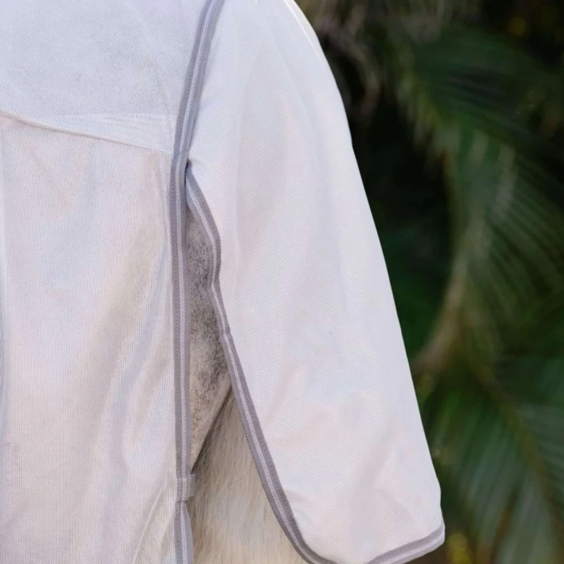 Amigo Couverture Anti-Mouches Integrated Argent/Gris Titane/Argent