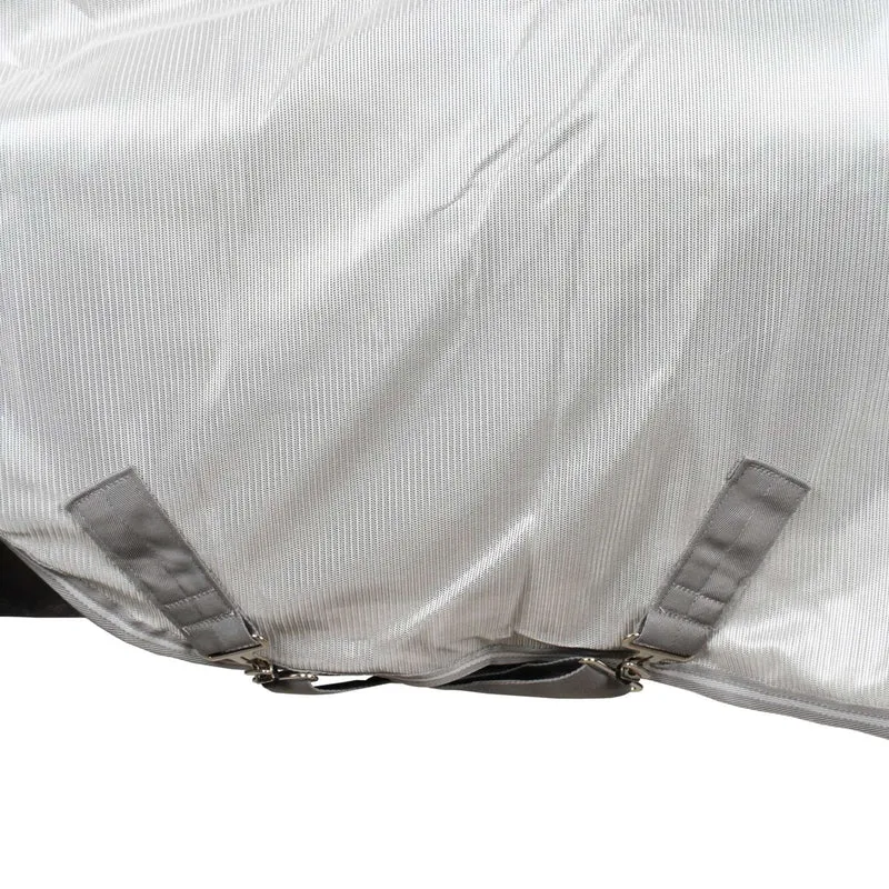 Amigo Couverture Anti-Mouches Integrated Argent/Gris Titane/Argent
