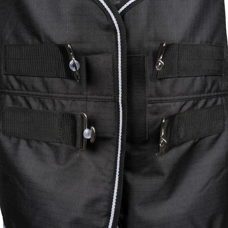 EQUITHÈME Couverture d'Extérieur Tyrex 600D Standard 150g Noir