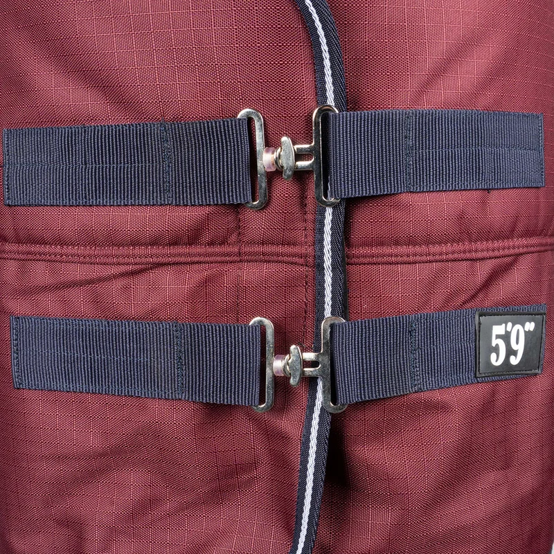 EQUITHÈME Couverture d'Extérieur Tyrex 1200D 0g Standard Bordeaux