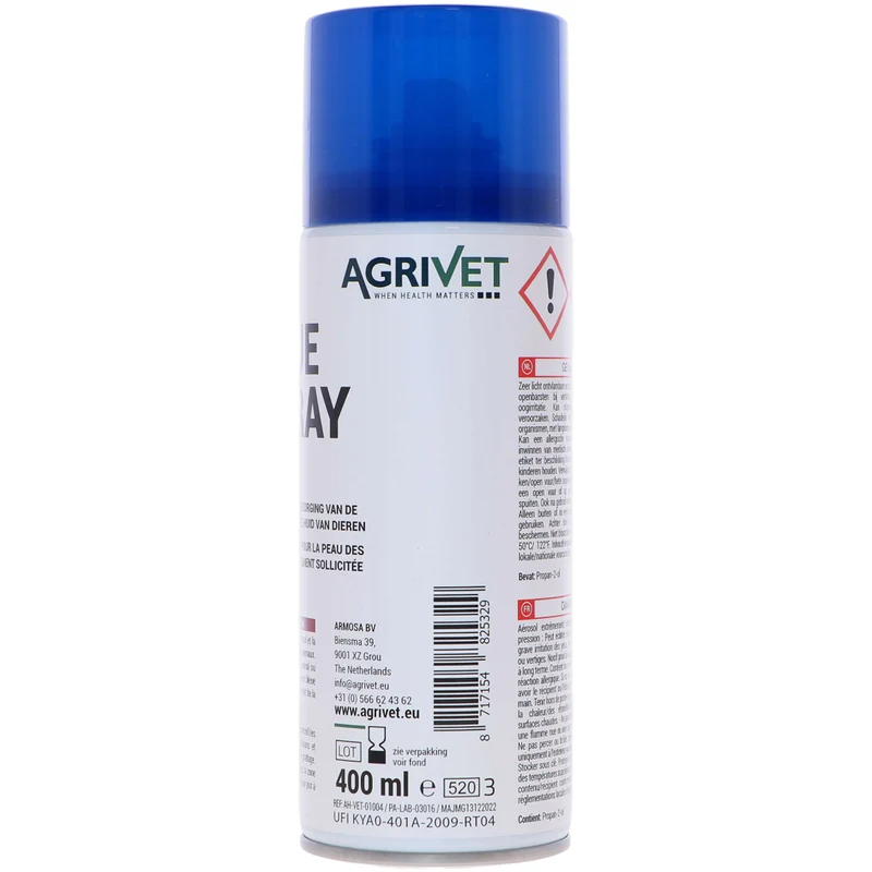 Agrivet Dermi Blauw Spray