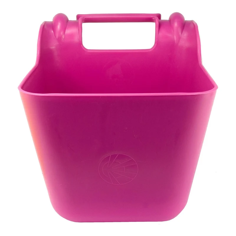 Ok-Plast Mangeoire avec des Crochets en Plastique Rose