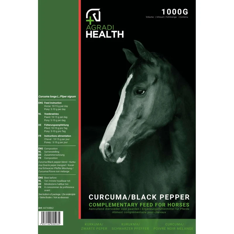 Agradi Health Curcuma/Poivre