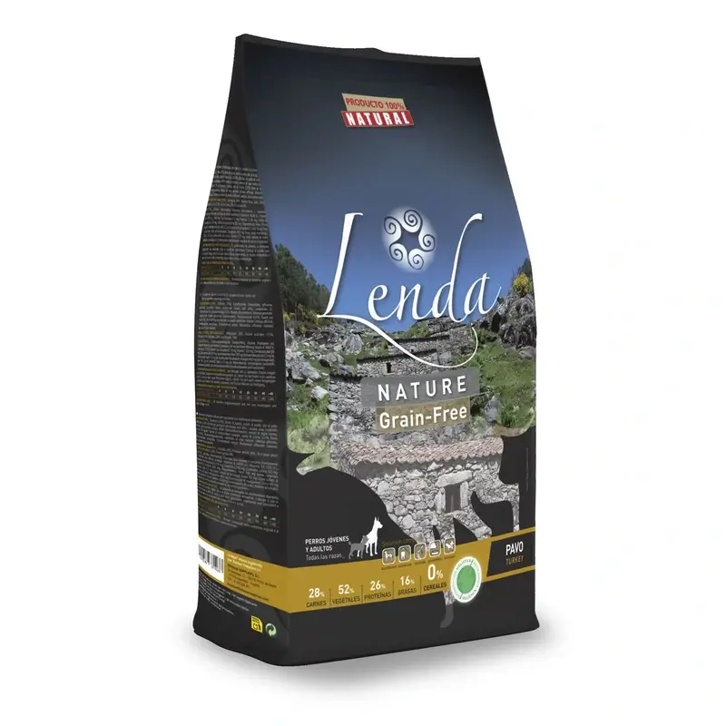 Lenda Dog Nature Grain Free Turkey, 3 kg