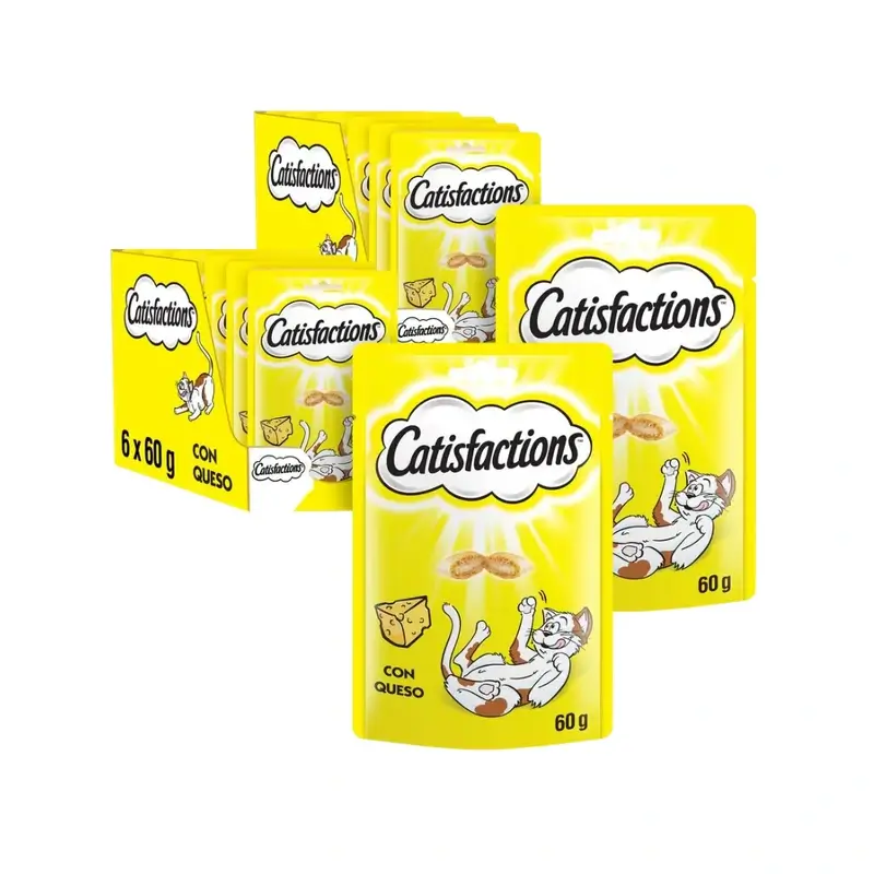 Catisfaction Cheese, Pack Of 2, 6X60Gr