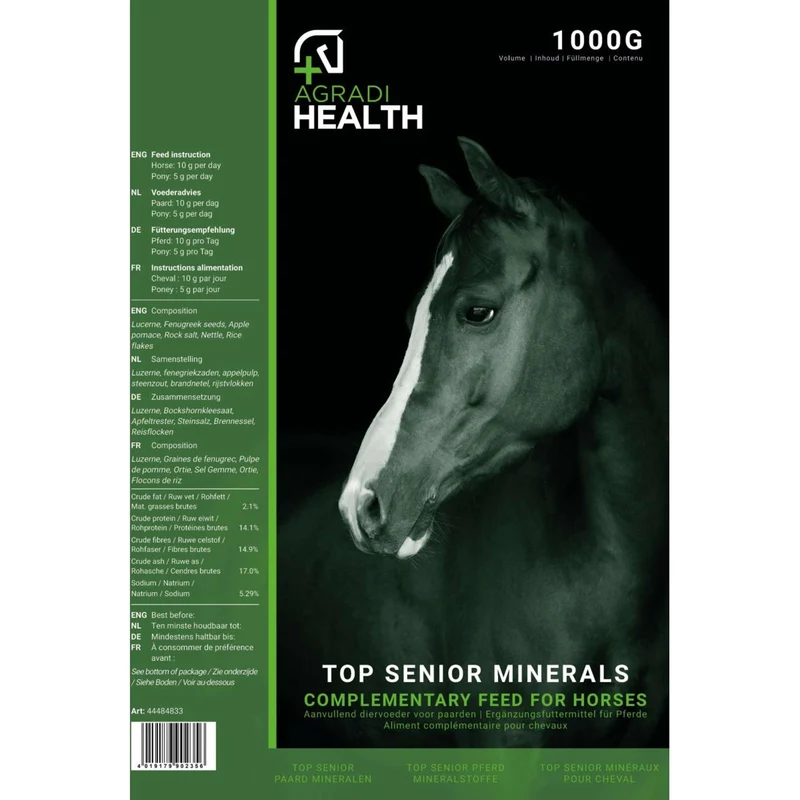 Agradi Health Top Senior Minéraux