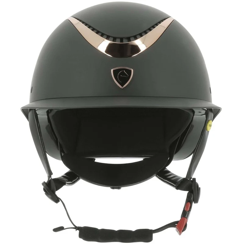 EQUITHÈME Bombe Wings Mips Or Rose/Noir
