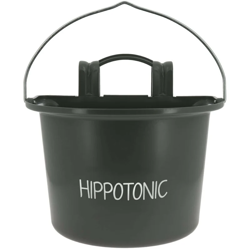 Hippotonic Mangeoire avec Poignée Gris Foncé