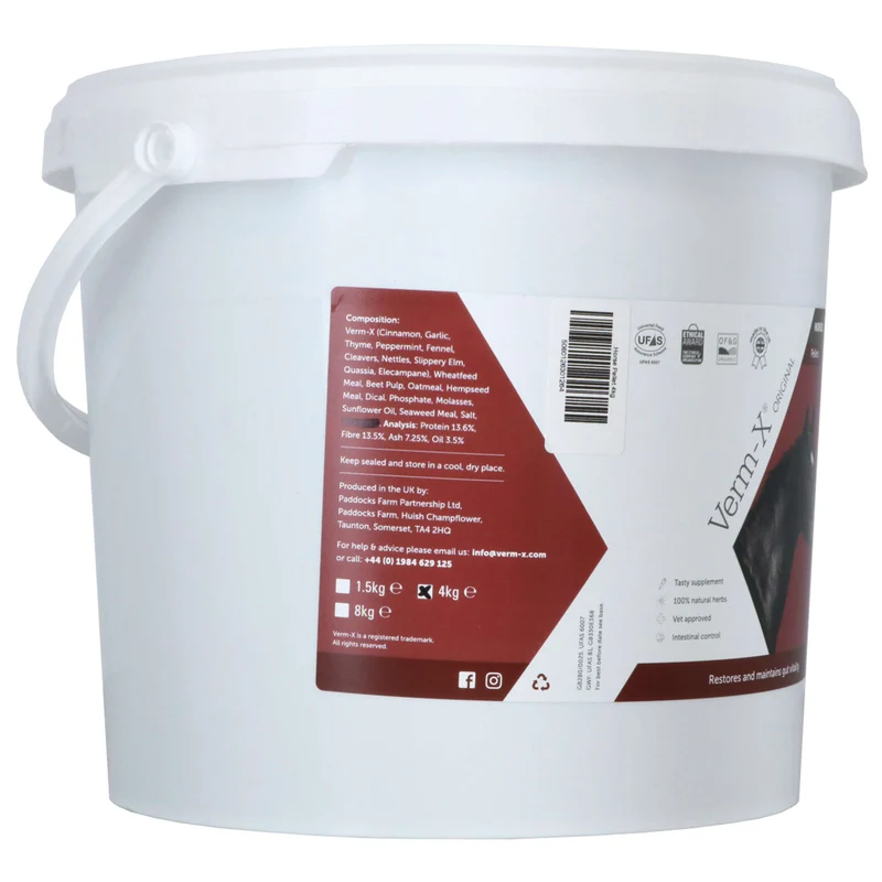 Verm-X Chunks Extra Strong pour chevaux 16 cours