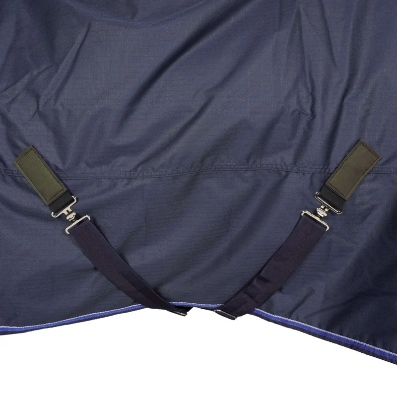 EQUITHÈME Couverture Imperméable Classic 600D 0g Marin