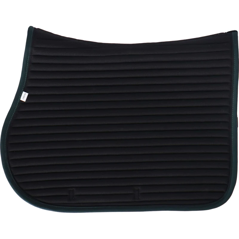 EQUITHÈME Tapis de Selle Spring de Saut Vert Foncé