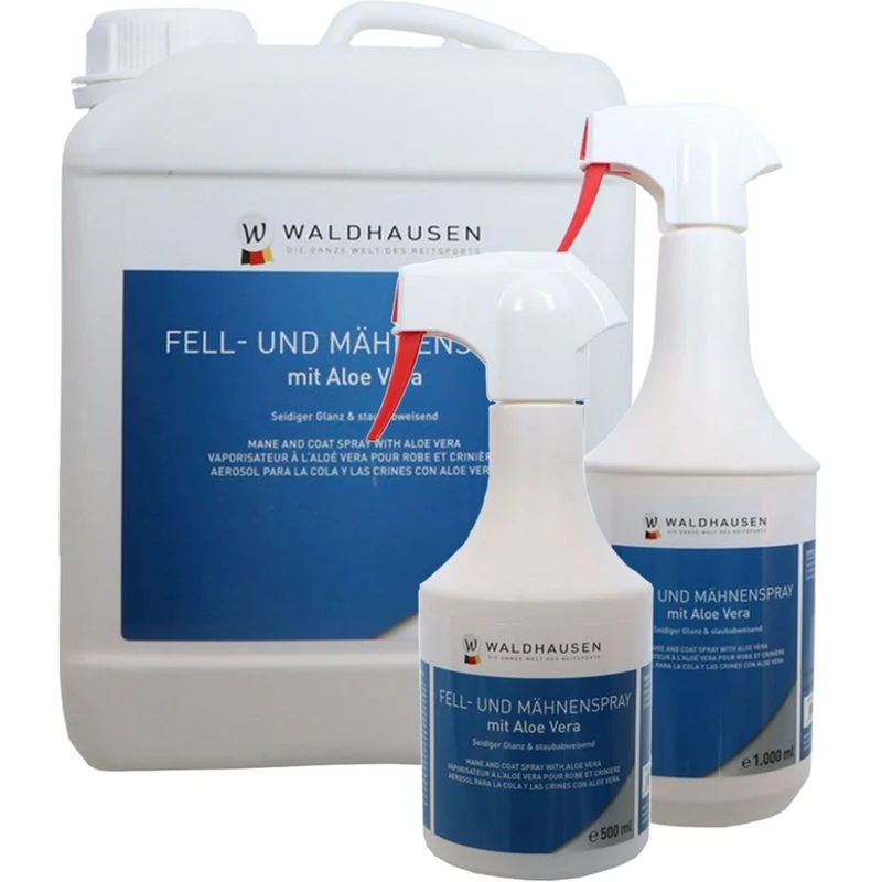 Waldhausen Spray pour Pelage & Crinière Aloe Vera