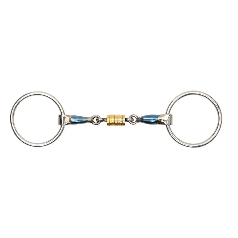 Shires Mors Sweet Iron avec Rouleau Blue Sweet Iron