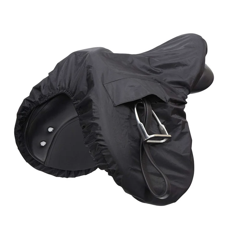 Shires Housse de Selle Ride-On Polyvalence Waterproof Noir